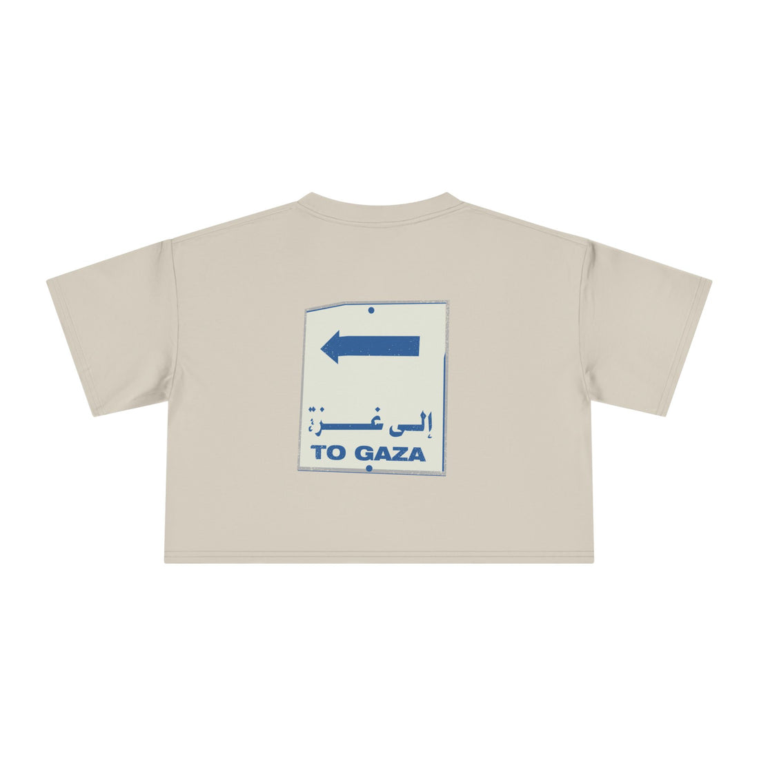 To Gaza — Crop Tee