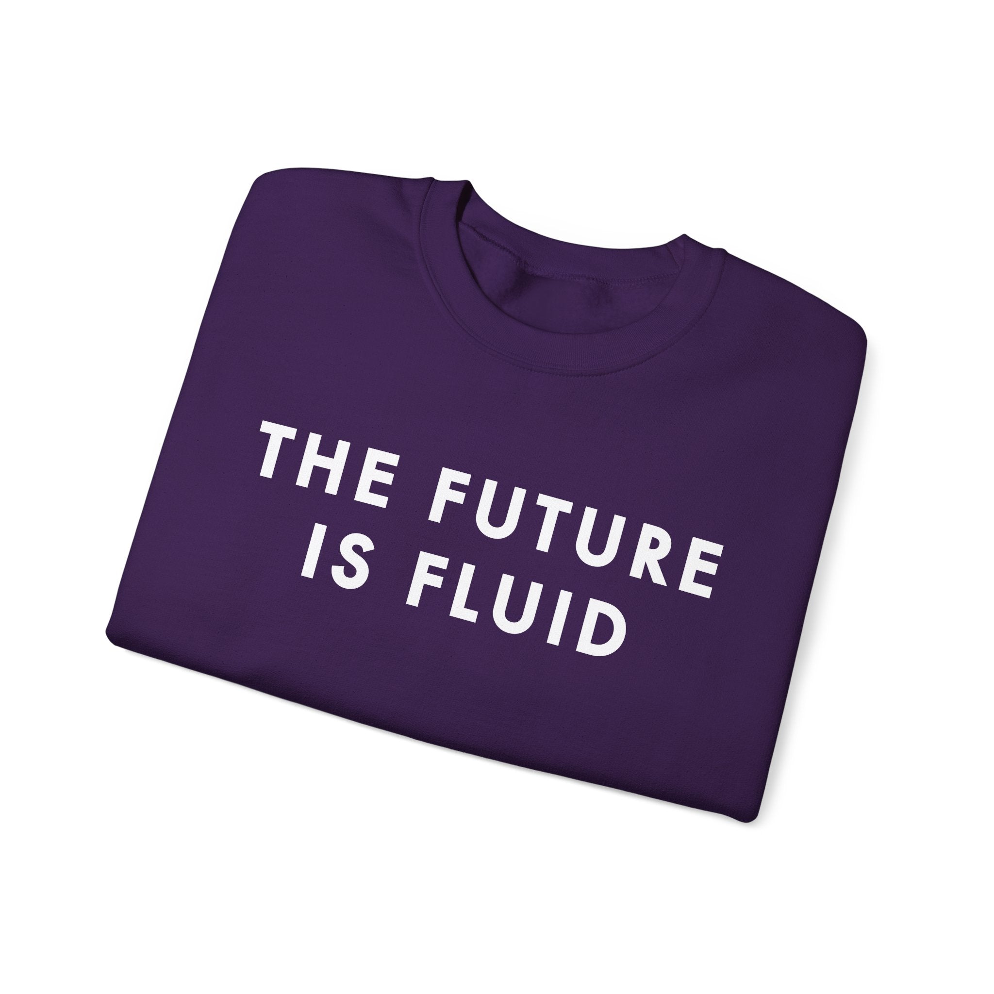 The Future Is Fluid – Crewneck Sweatshirt