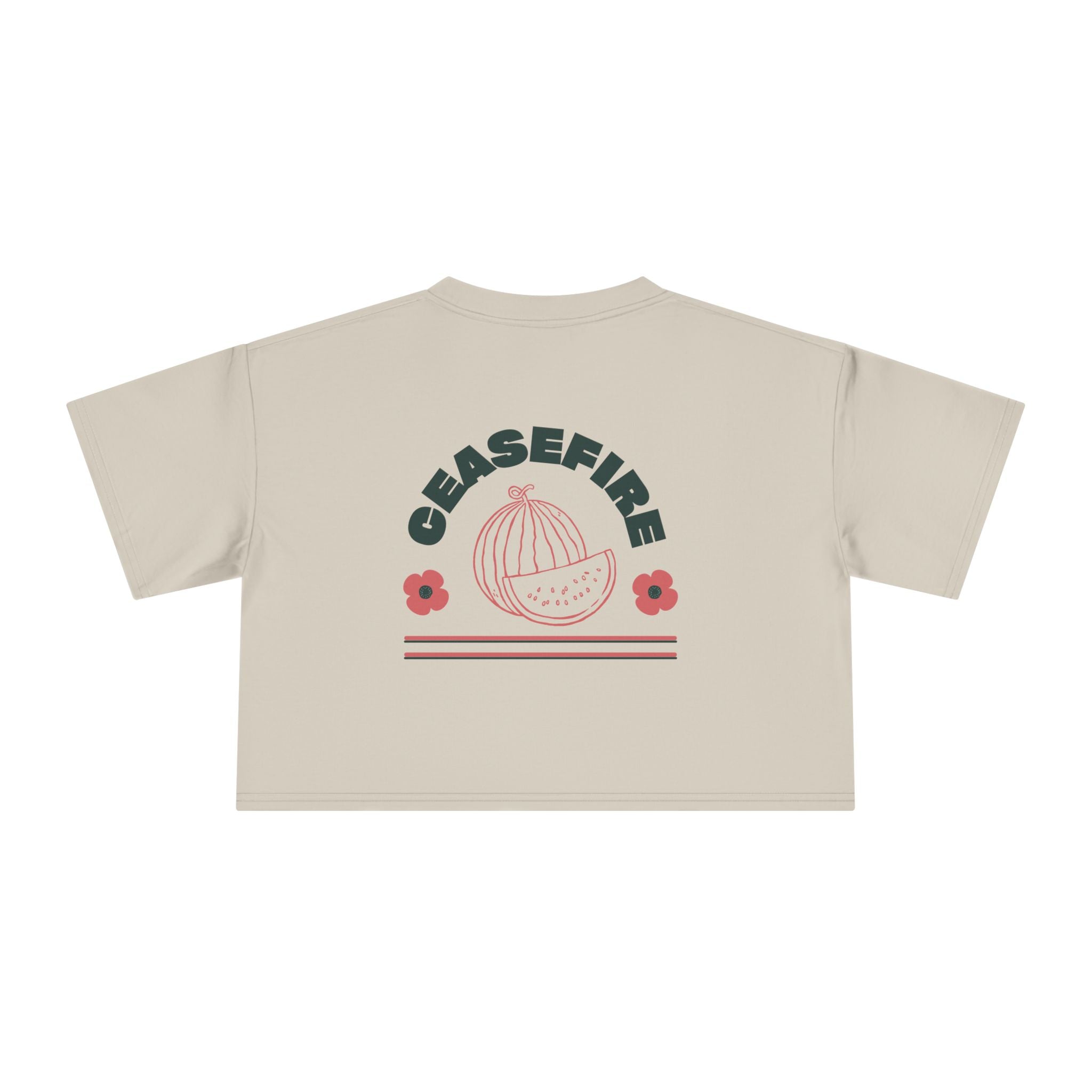Ceasefire — Crop Tee