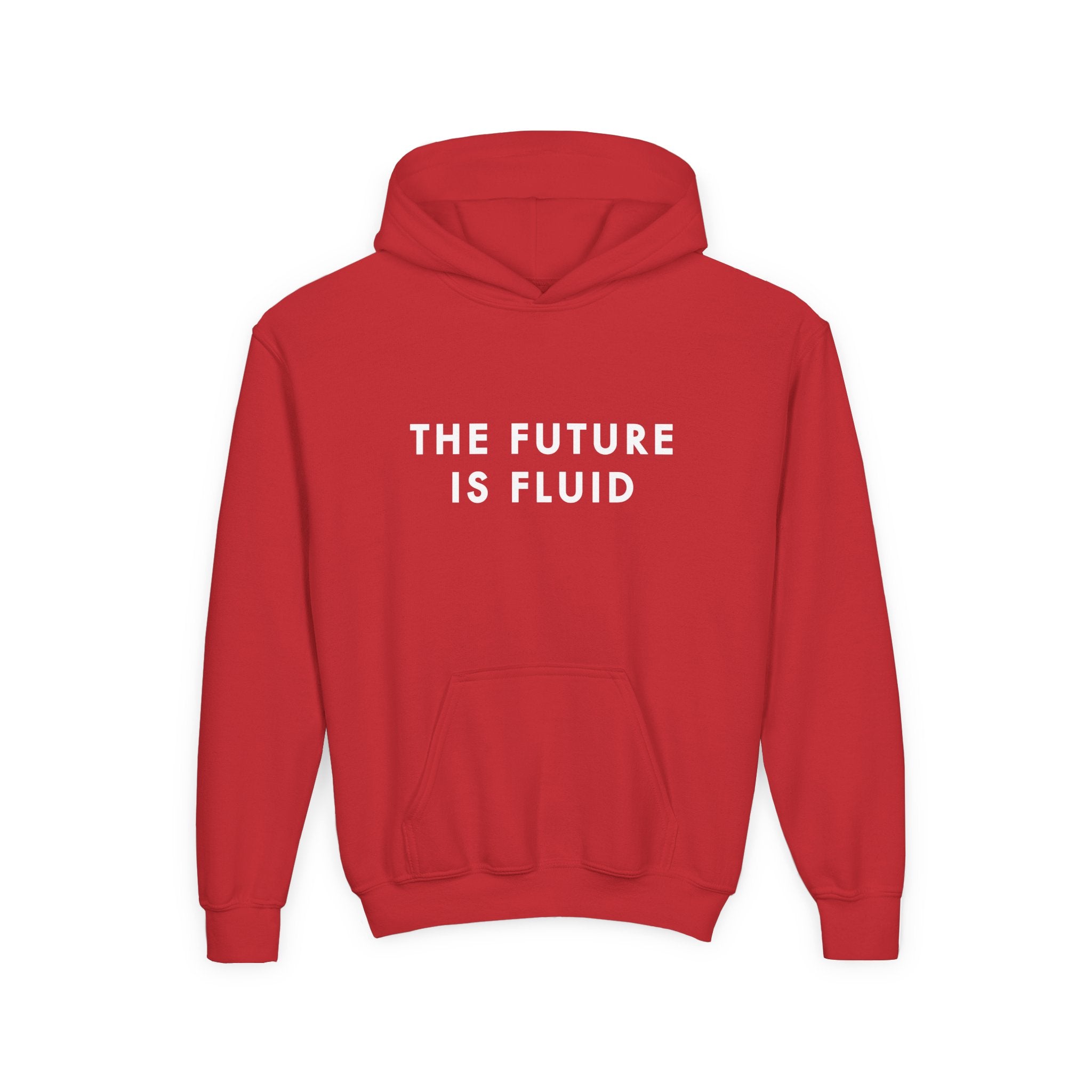 The Future Is Fluid — Youth Hoodie