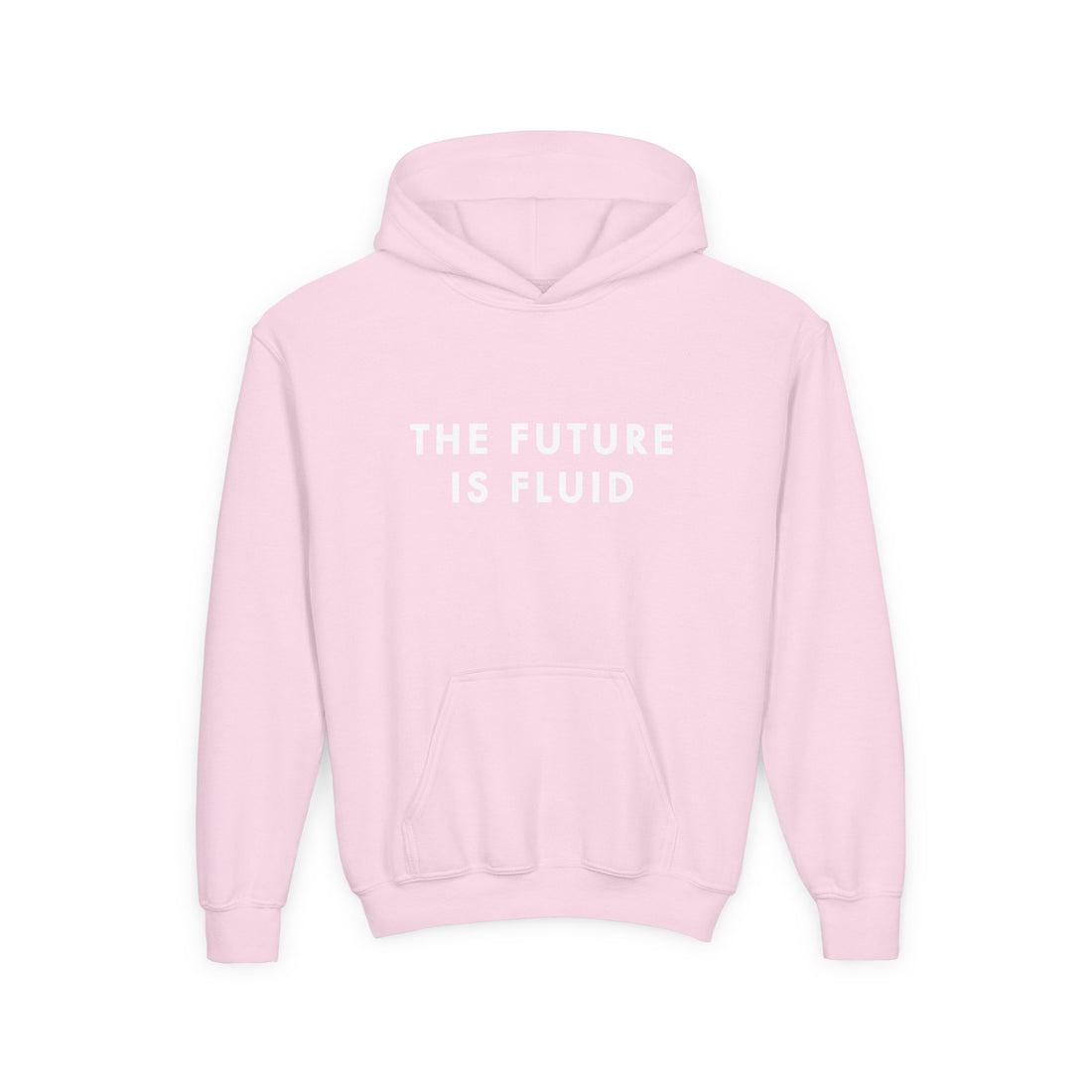 The Future Is Fluid — Youth Hoodie