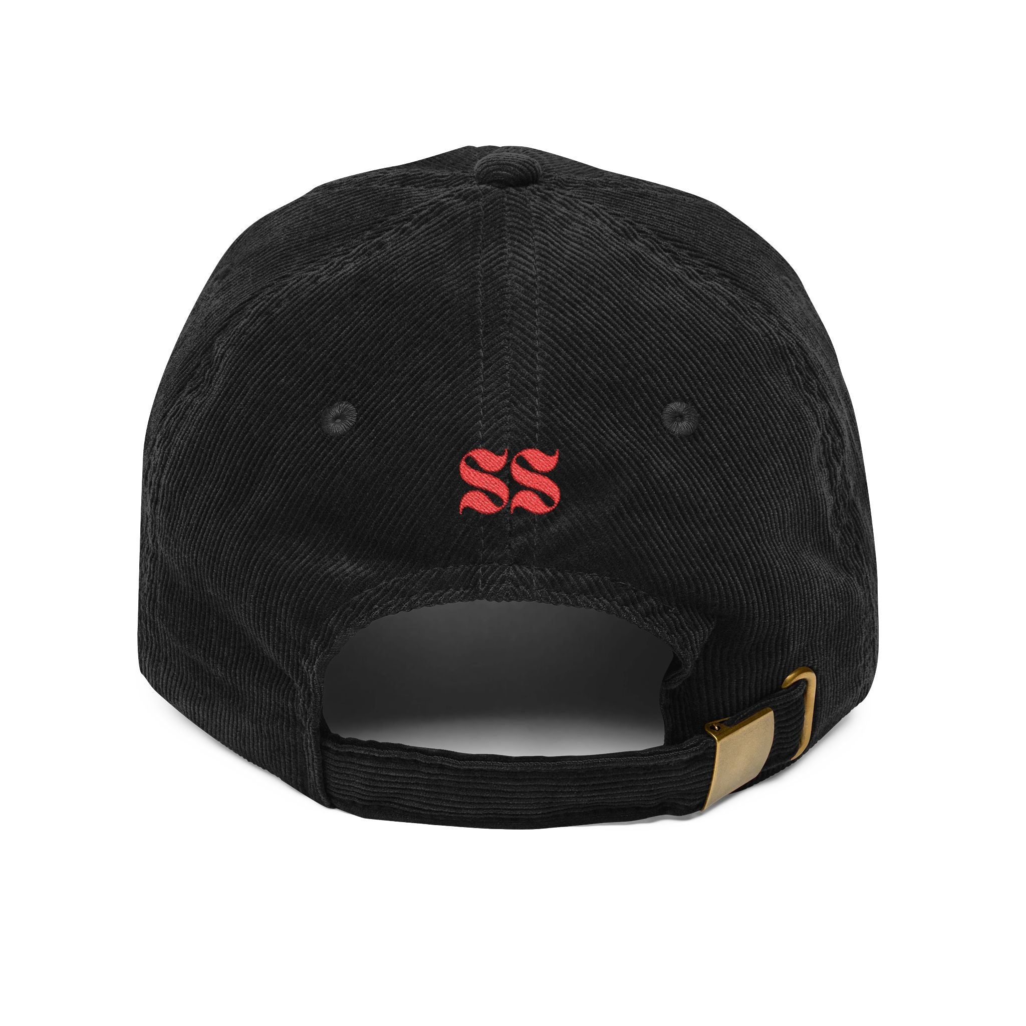 The State is a Catfish - Corduroy Embroidered Cap