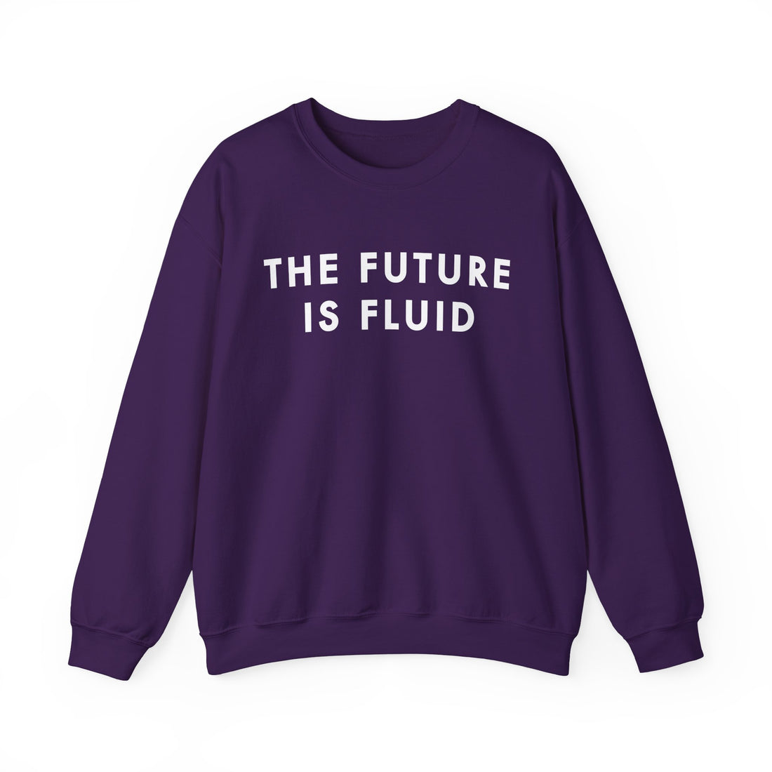 The Future Is Fluid – Crewneck Sweatshirt