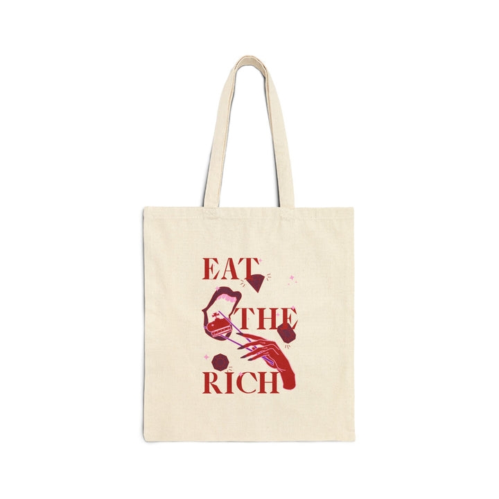 Eat The Rich — Canvas Tote Bag