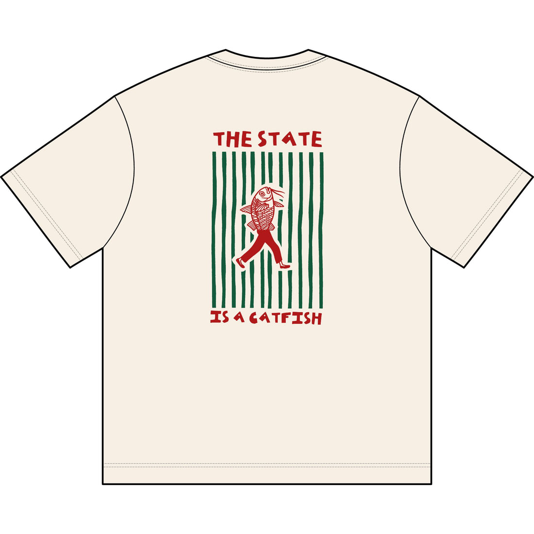 The State is a Catfish — Premium Box Tee