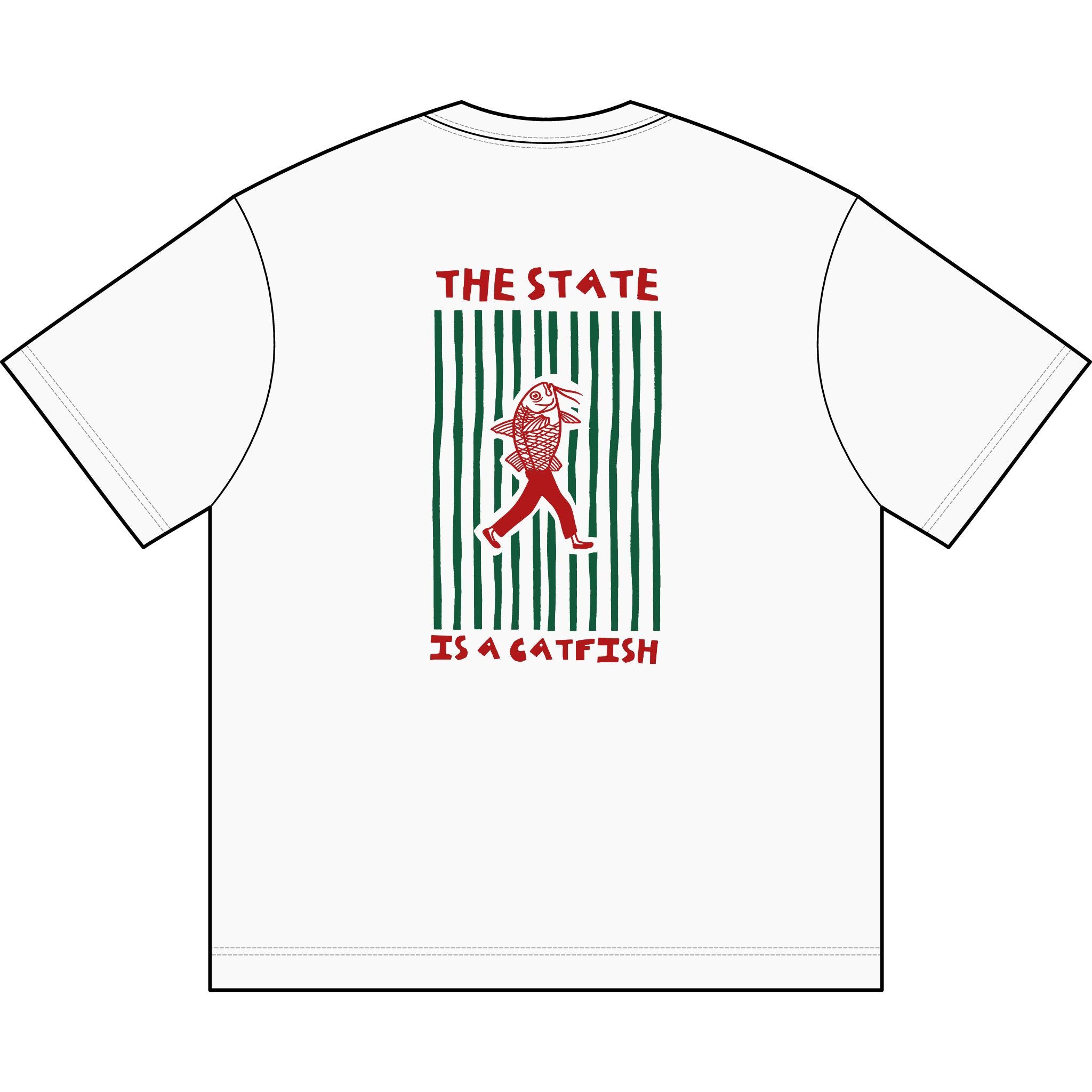 The State is a Catfish — Premium Box Tee