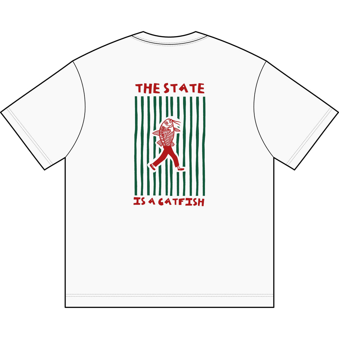 The State is a Catfish — Premium Box Tee