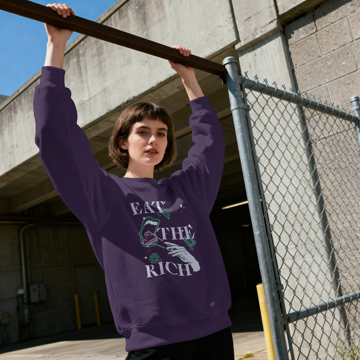 Eat The Rich – Crewneck Sweatshirt
