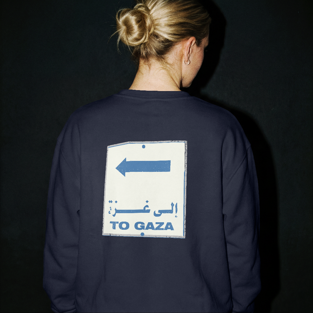 To Gaza — Crewneck Sweatshirt