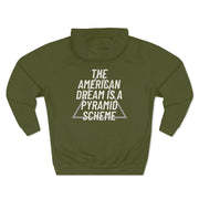 NEW! The American Dream Is A Pyramid Scheme Premium Hoodie (New Colours!) - Self Sovereignty