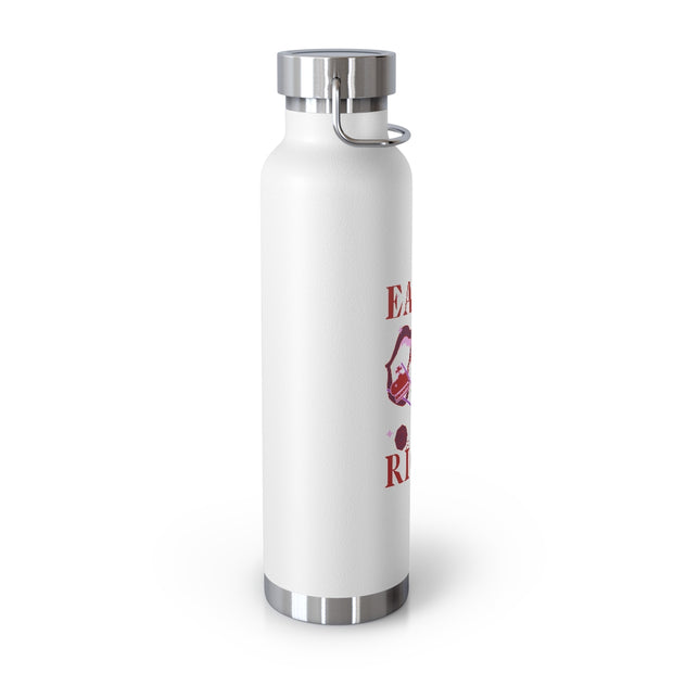Eat The Rich Vacuum Insulated Bottle (22oz) - Self Sovereignty