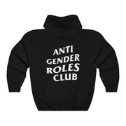 Anti Gender Roles Hoodie (Front and Back Logo)! - Self Sovereignty